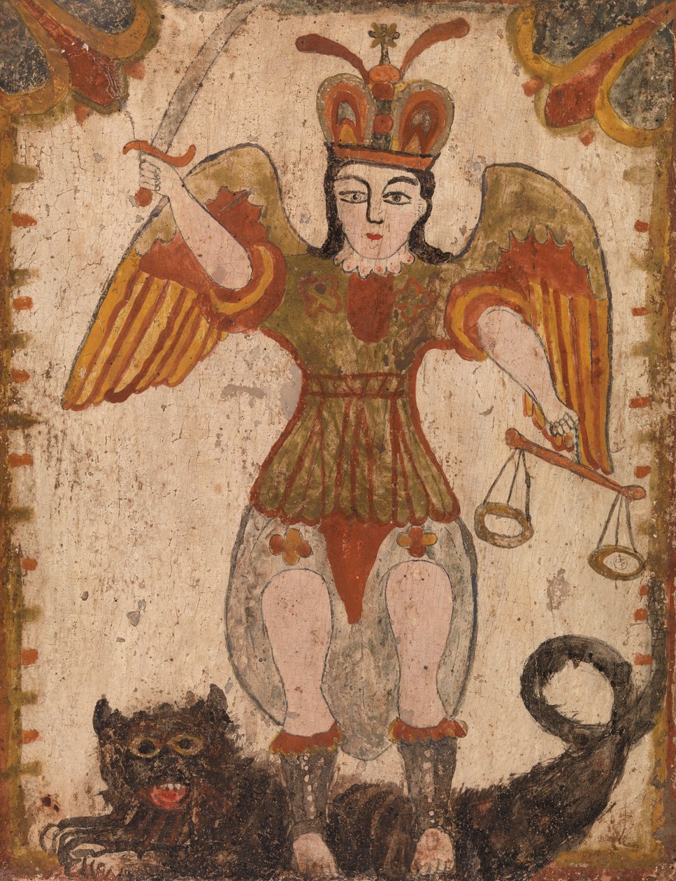 Ærkeenglen Sankt Michael (San Miguel) af Pedro Antonio Frésquis