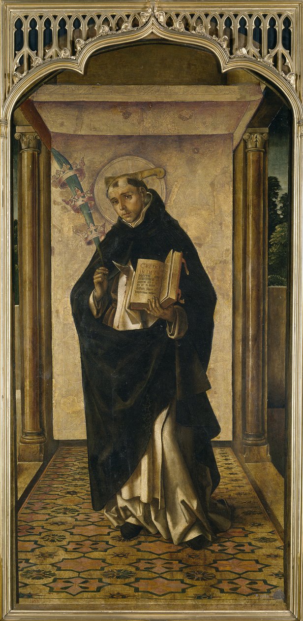 Sankt Peter Martyr, 1493-1499 af Pedro Berruguete