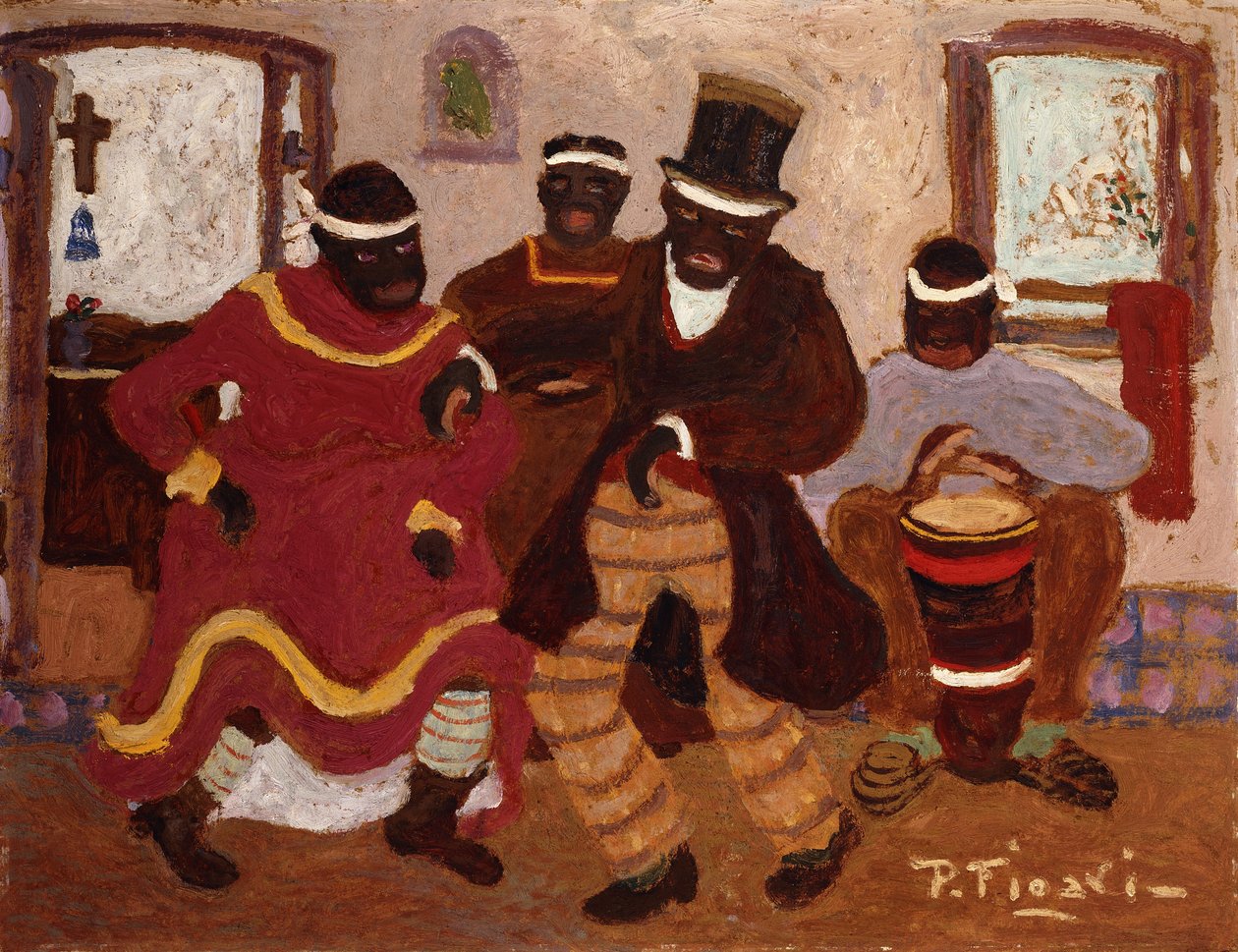 Afrikansk nostalgi (Candombe); Afrikansk nostalgi (Candombe) af Pedro Figari