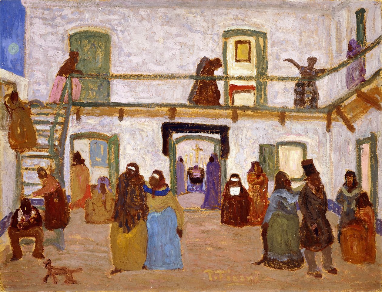 Bestyrtelse; Konsternation af Pedro Figari