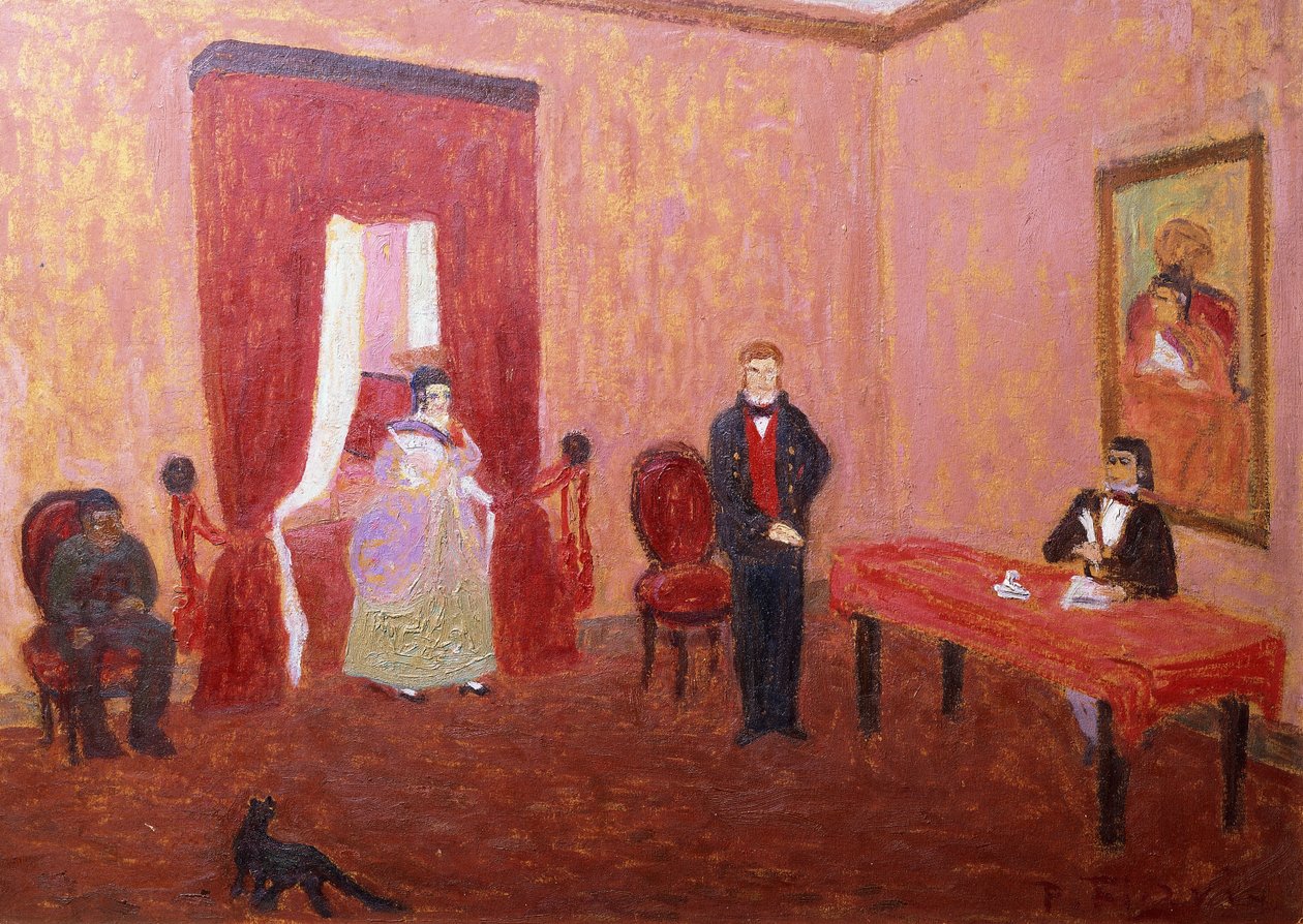 Manuelita Rosas (Rosa Dicta) af Pedro Figari