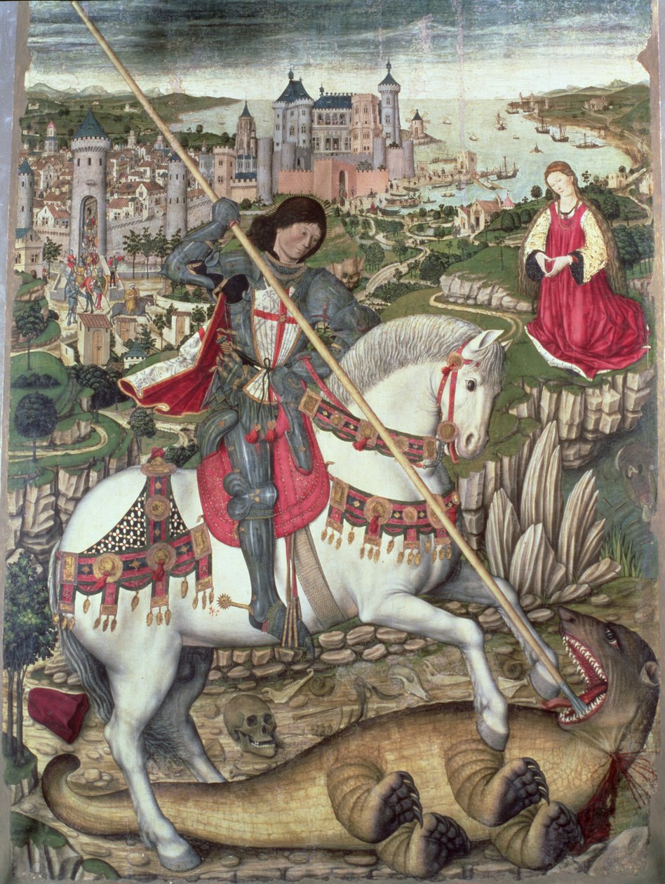 St George og dragen af Pedro Nisart