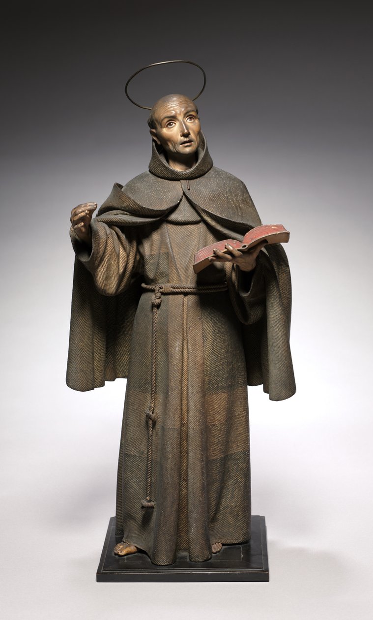 St. Louis Peter af Alcantara, ca. 1663-1670 af Pedro de Mena