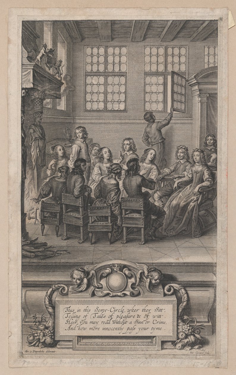 Familien til William Cavendish, Marquess af Newcastle-upon-Tyne, 1656., 1656. af Peeter Clouwet