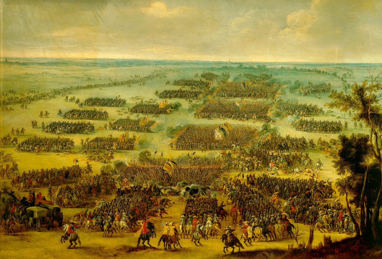 Battle of Prince of Orange, maleri af Pieter Snayers (1592-1666 af Peeter Snayers