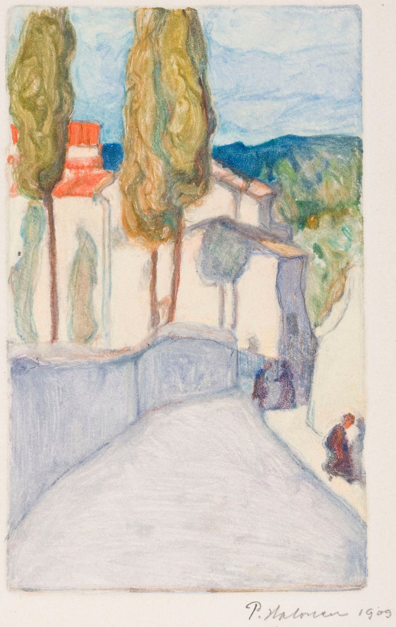 Florenz, Viale dei Colli af Pekka Halonen