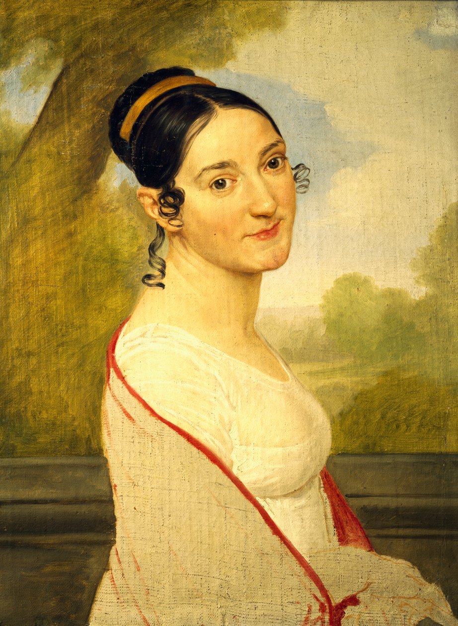 Portræt af Teresa Tambroni Cuty, ca. 1815 (olie på lærred) af Pelagio Palagi