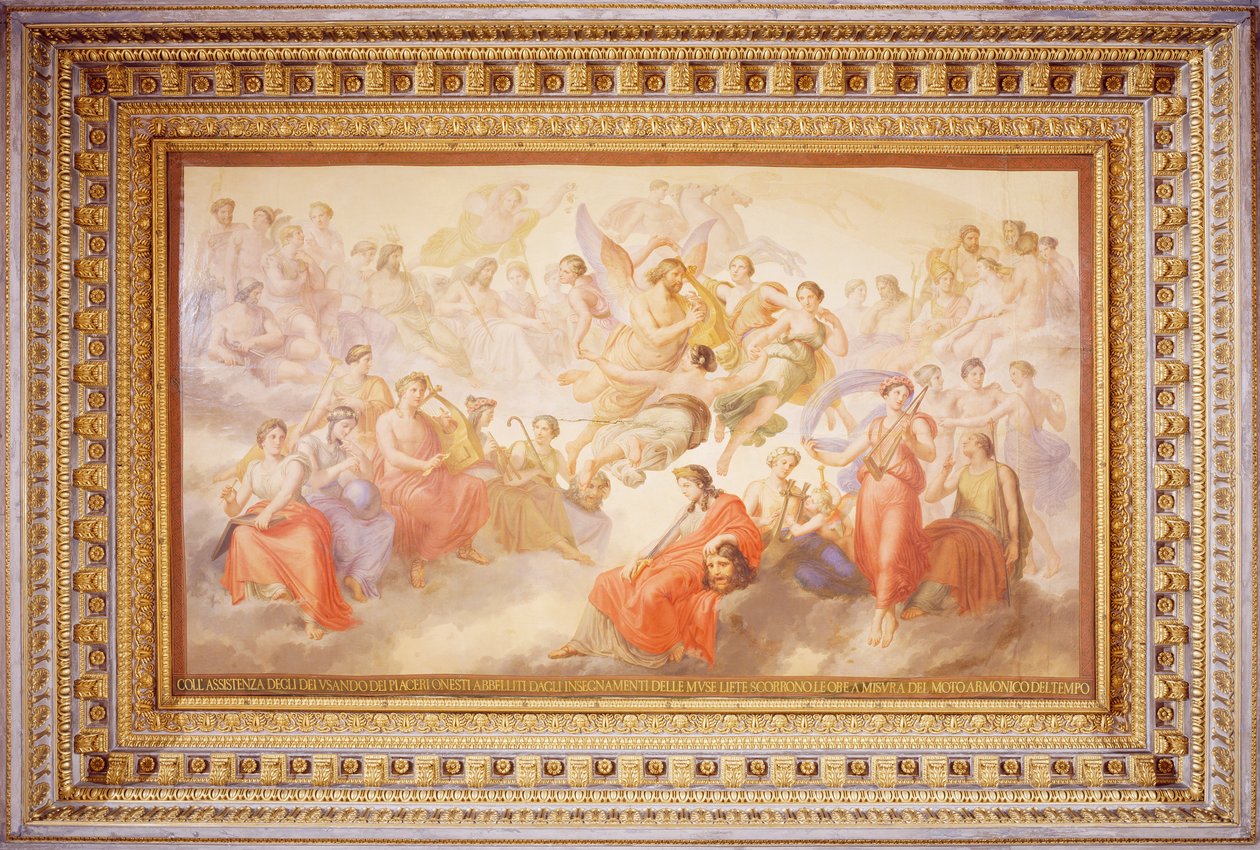 Apollons triumf af Pelagio Palagi (1775-1860) af Pelagio Palagi