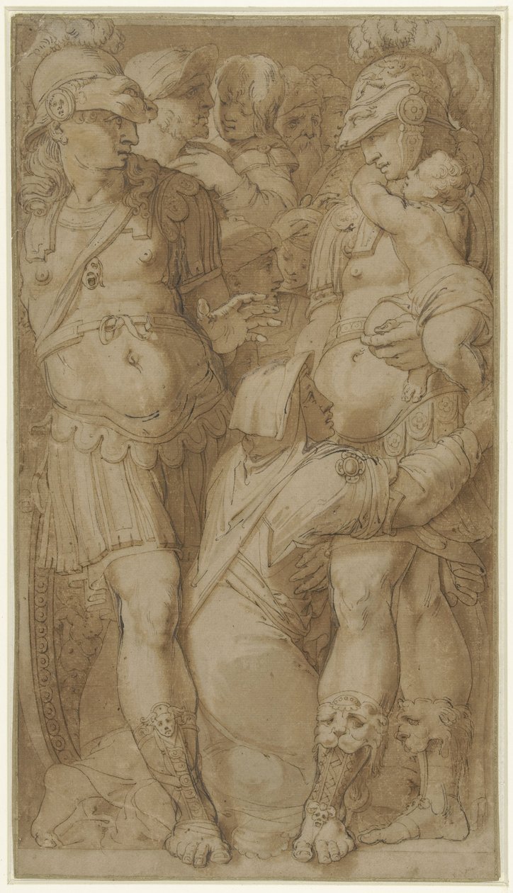 Alexander benåder Darius