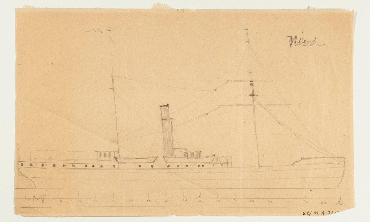 Angfartyget NJORD af Per Wilhelm Cedergren