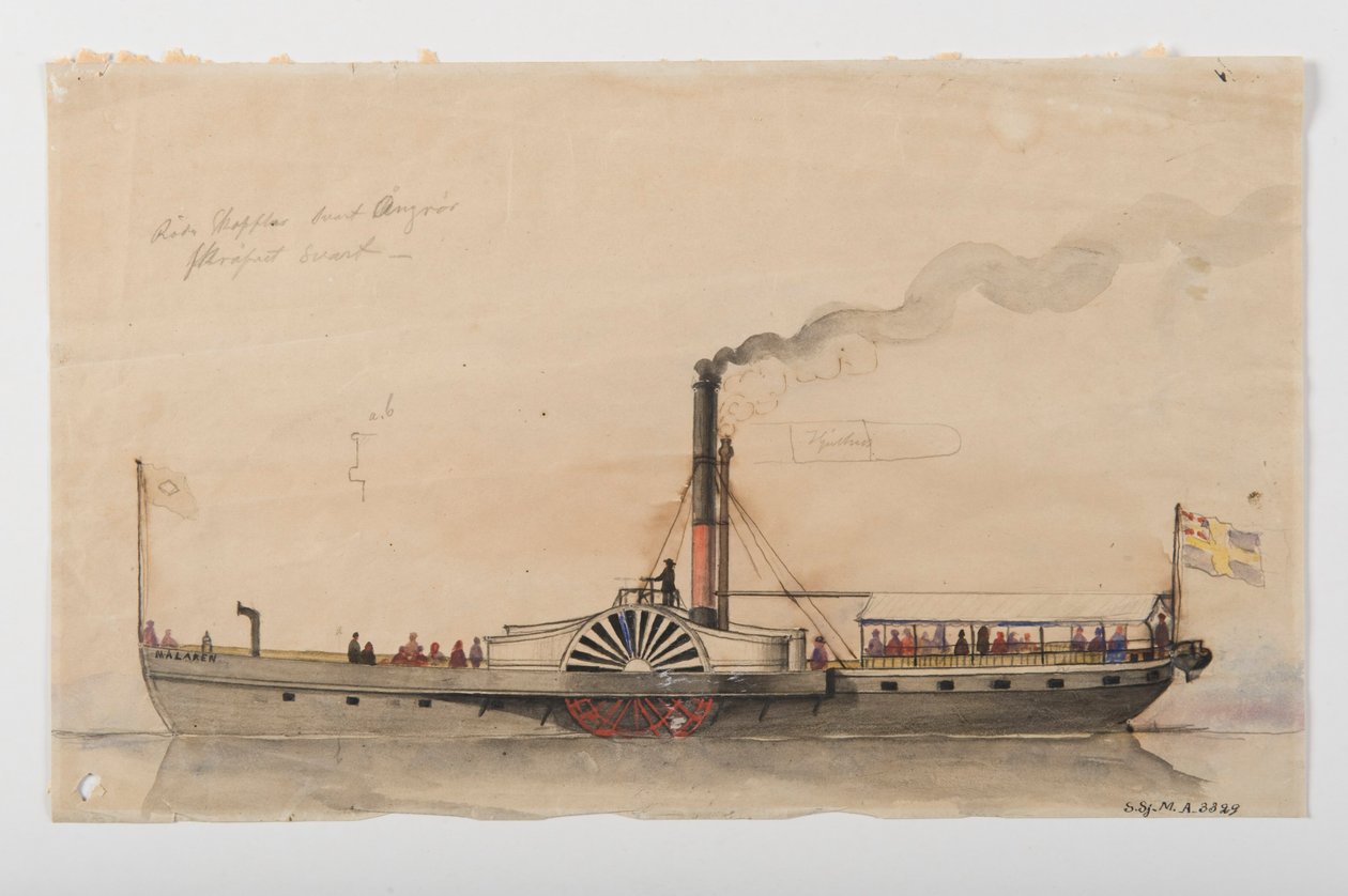 Hjulangare MALAREN af Per Wilhelm Cedergren
