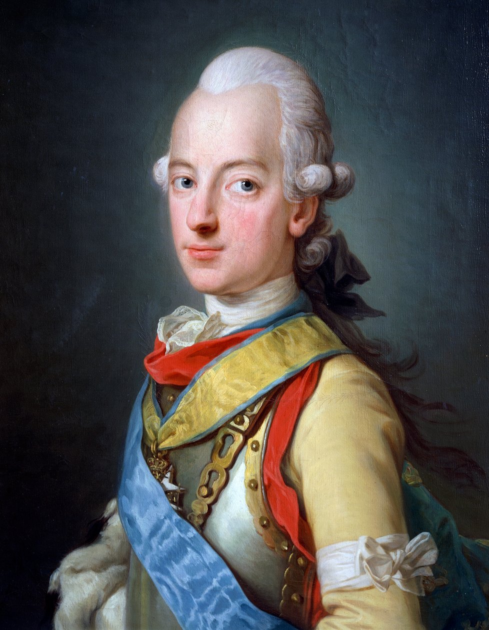 Portræt af Karl XIII af Sverige (Stockholm af Per Krafft