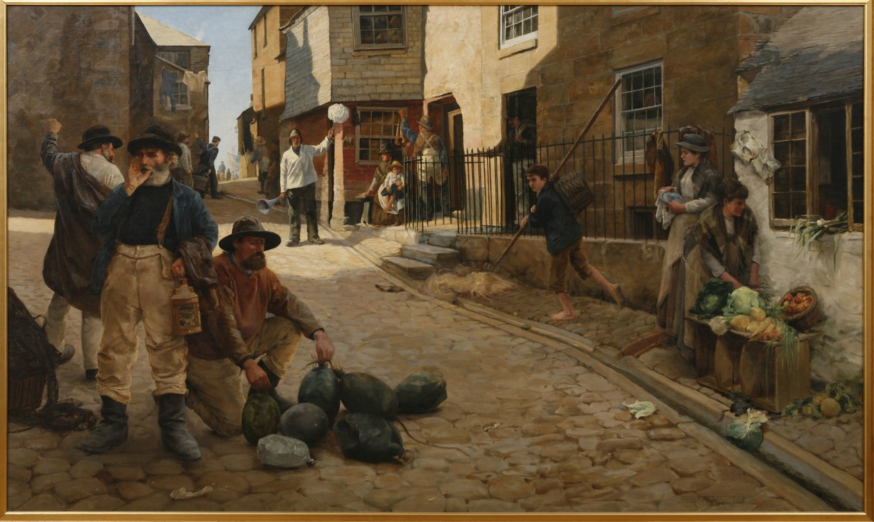 Hevva Hevva!, 1889 af Percy Robert Craft