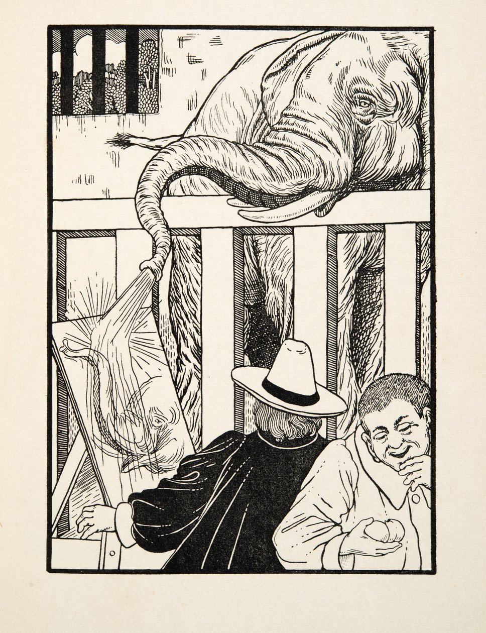 A Sense of Ridicule, fra A Hundred Anecdotes of Animals, pub. 1924 af Percy J. Billingshurst