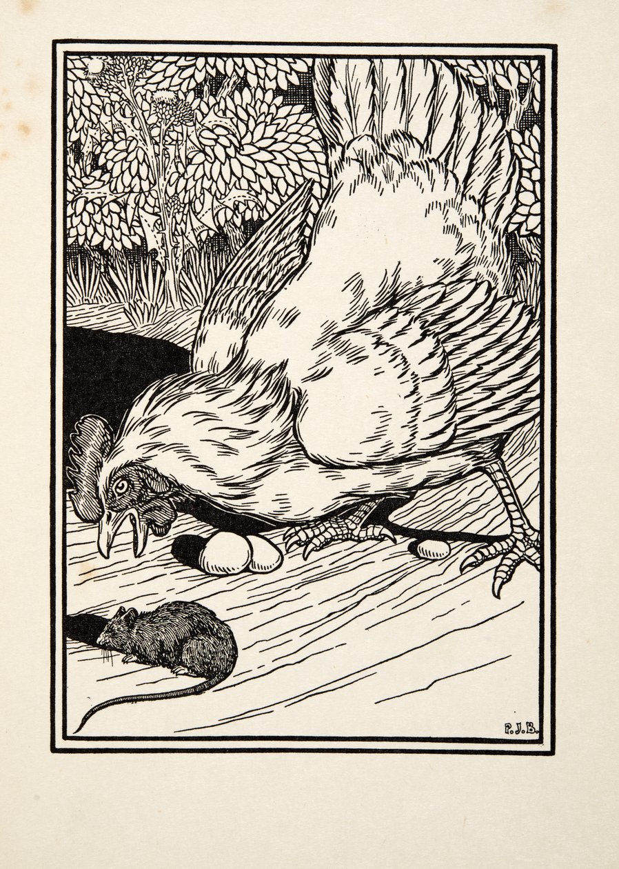 A Strange Mouser, fra A Hundred Anecdotes of Animals, pub. 1924 af Percy J. Billingshurst