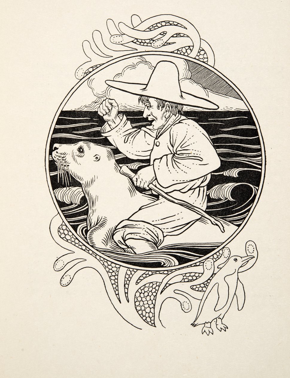 A Tame Colony, fra A Hundred Anecdotes of Animals, pub. 1924 af Percy J. Billingshurst