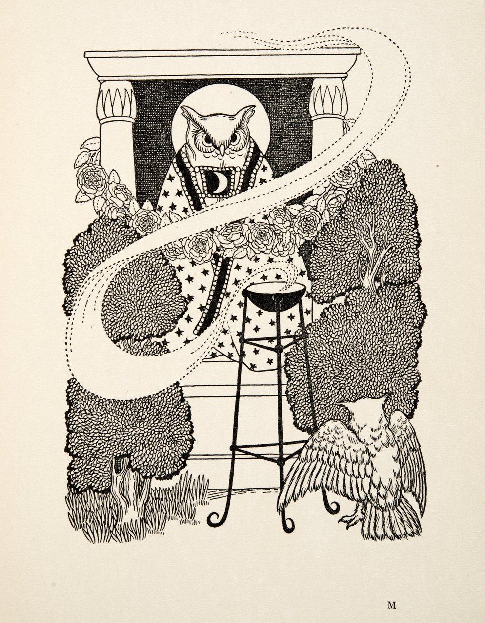 Escape of Genghis Khan, fra A Hundred Anecdotes of Animals, pub. 1924 af Percy J. Billingshurst