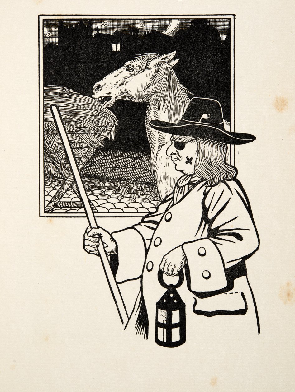 Foraging, fra A Hundred Anecdotes of Animals, pub. 1924 af Percy J. Billingshurst