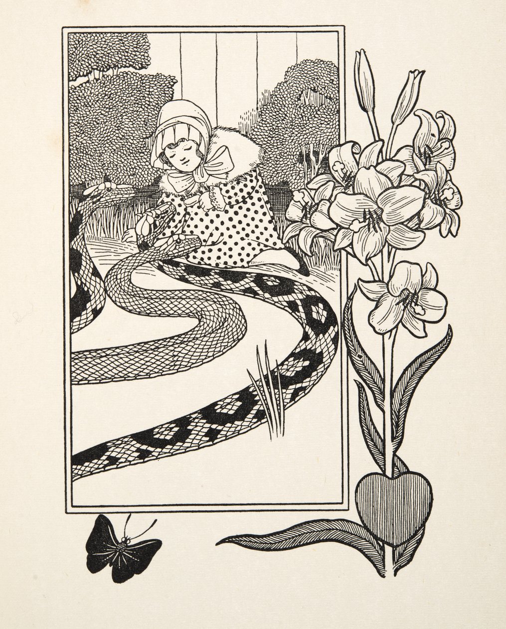 Infant Fascination, fra A Hundred Anecdotes of Animals, pub. 1924 af Percy J. Billingshurst