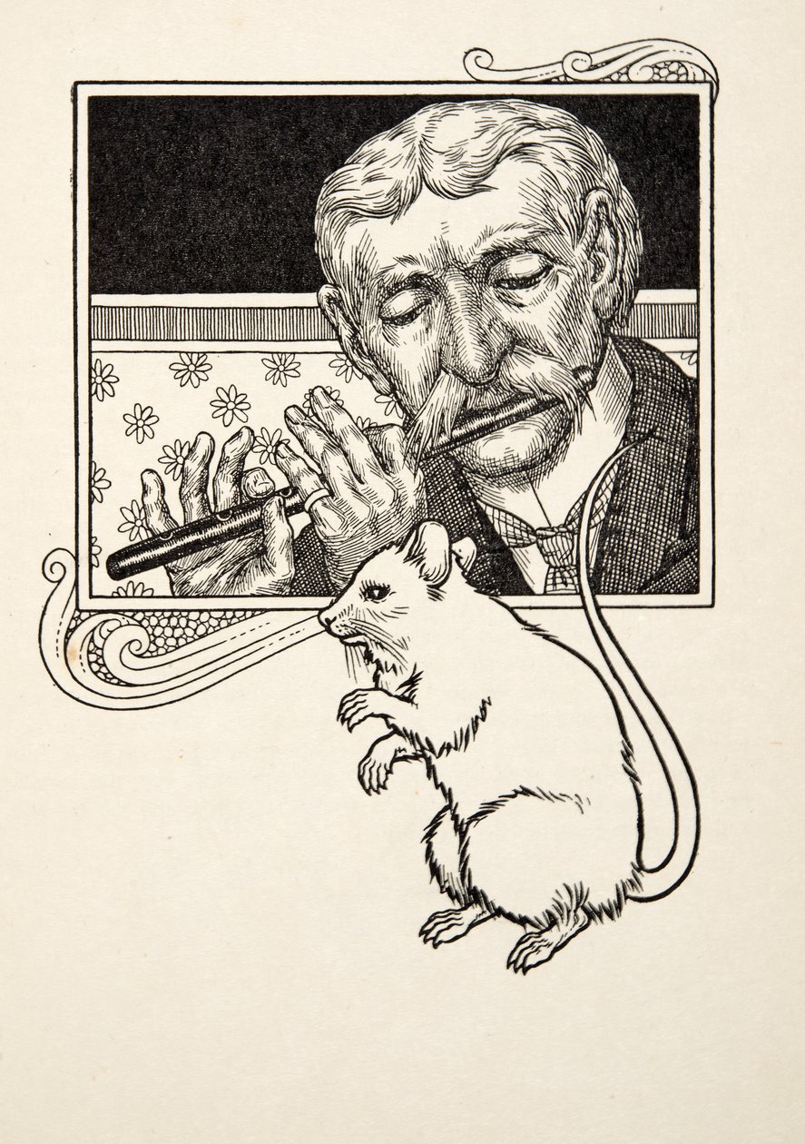 Musical Mice, fra A Hundred Anecdotes of Animals, pub. 1924 af Percy J. Billingshurst