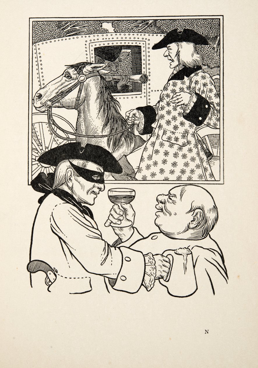 Old Habits, fra A Hundred Anecdotes of Animals, pub. 1924 af Percy J. Billingshurst