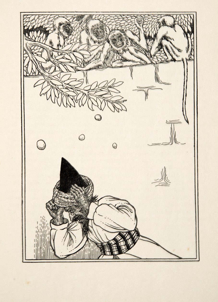 Pugnacity, fra A Hundred Anecdotes of Animals, pub. 1924 af Percy J. Billingshurst