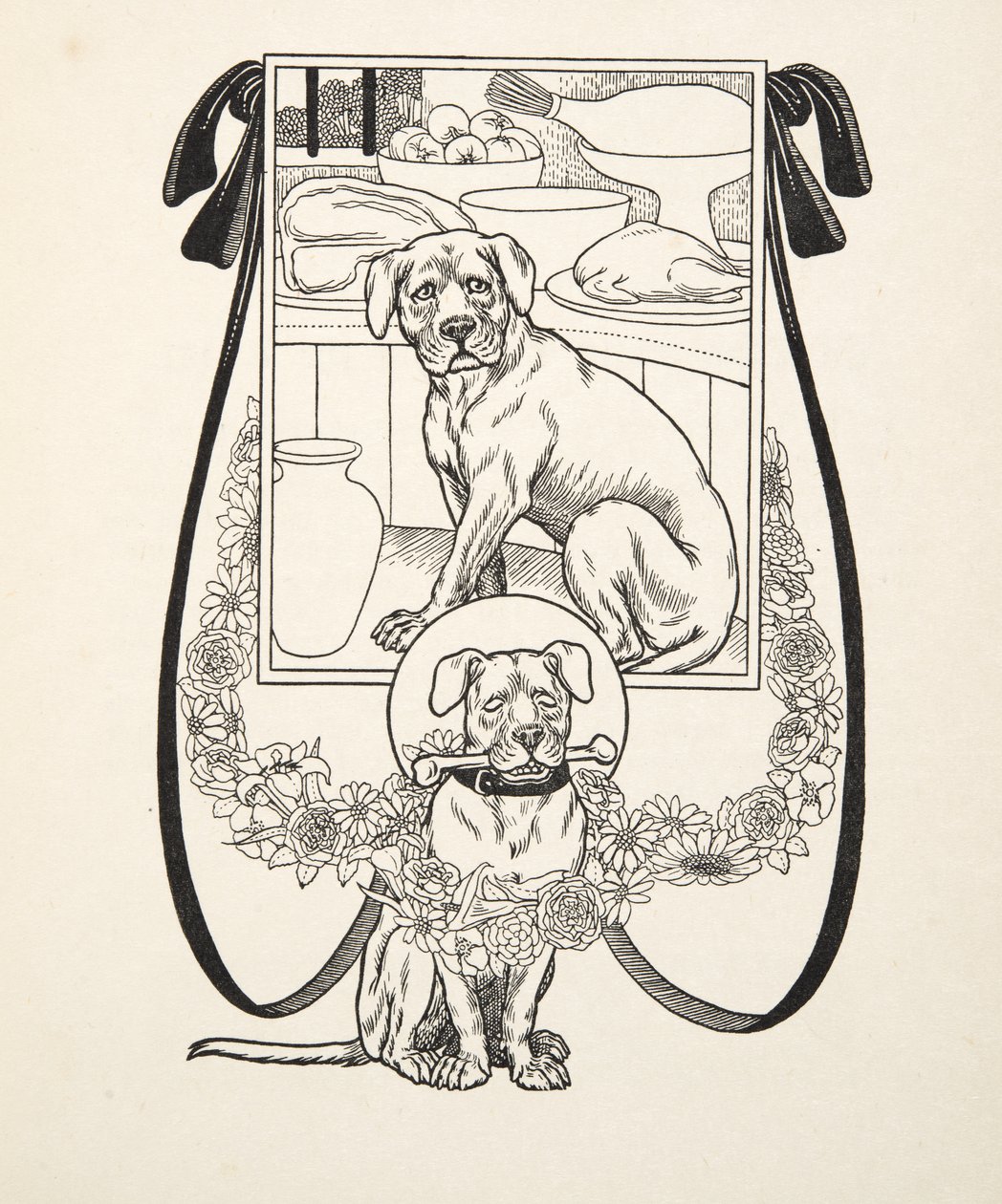 Sjælden ærlighed, fra A Hundred Anecdotes of Animals, pub. 1924 af Percy J. Billingshurst