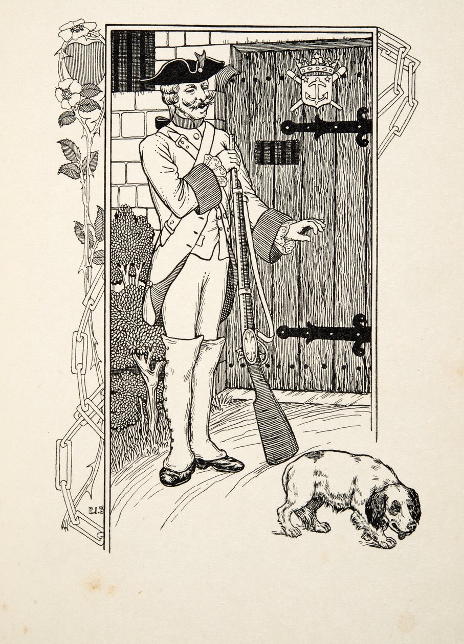 The Broken Heart, fra A Hundred Anecdotes of Animals, pub. 1924 af Percy J. Billingshurst
