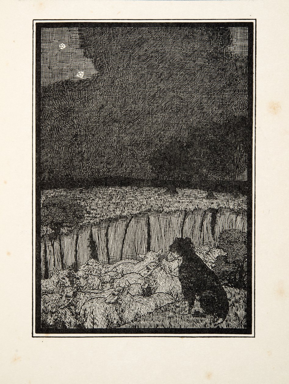 The Shepherds Dog, fra A Hundred Anecdotes of Animals, pub. 1924 af Percy J. Billingshurst