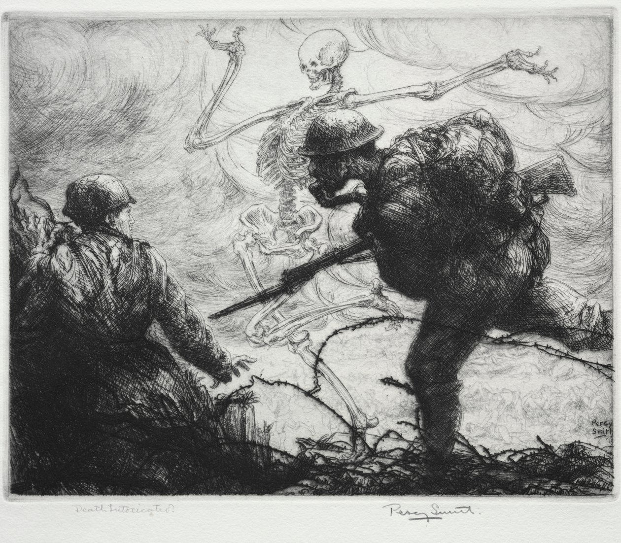 Dødedansen: Døden beruset af Percy John Delf Smith