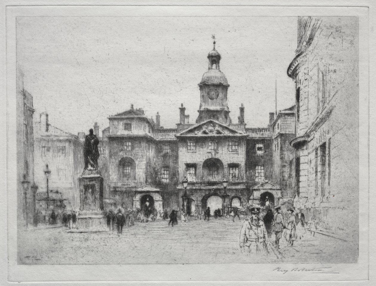 Horse Guards, Whitehall af Percy Robertson