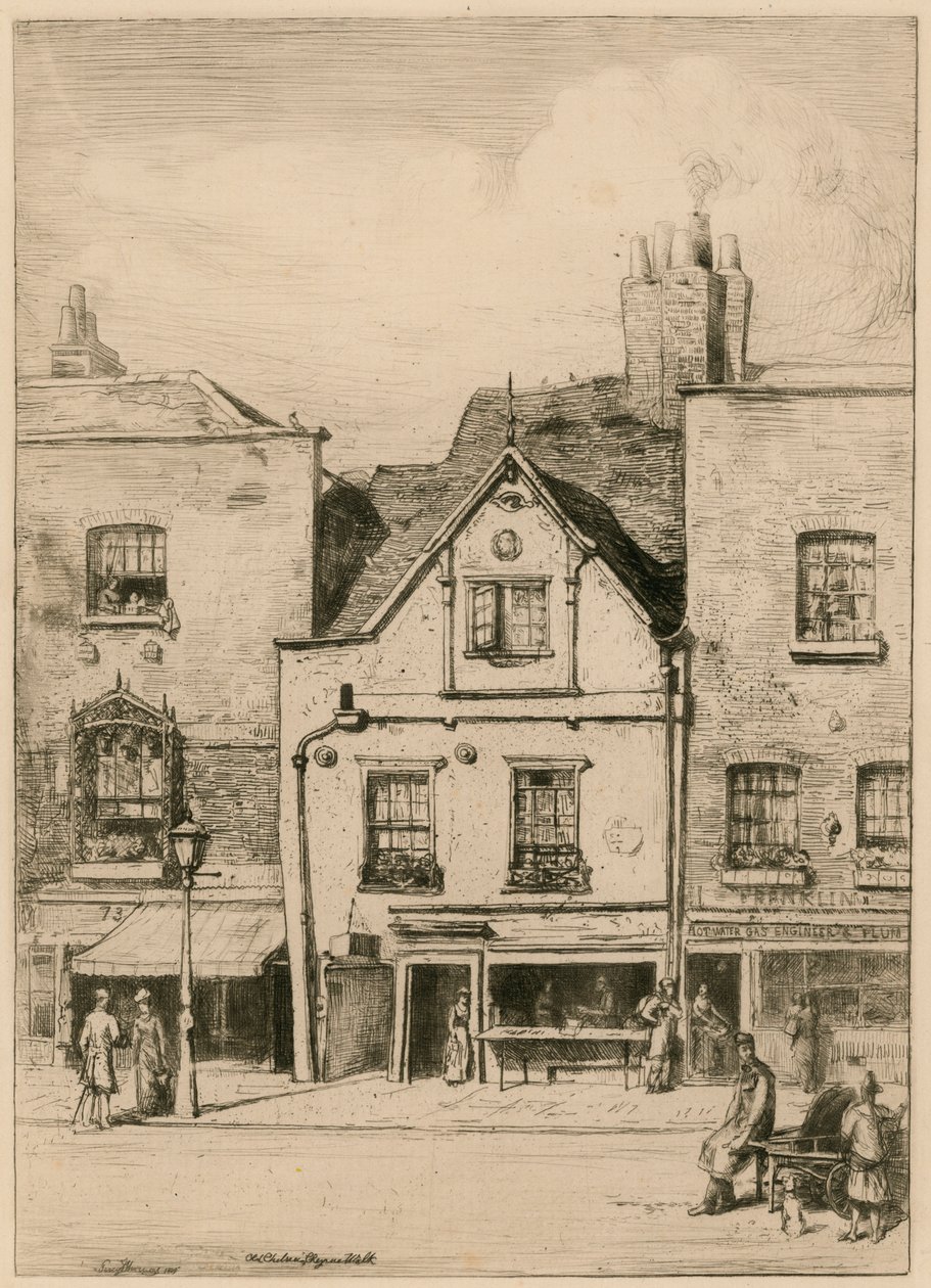 Chelsea (gravering) af Percy Thomas