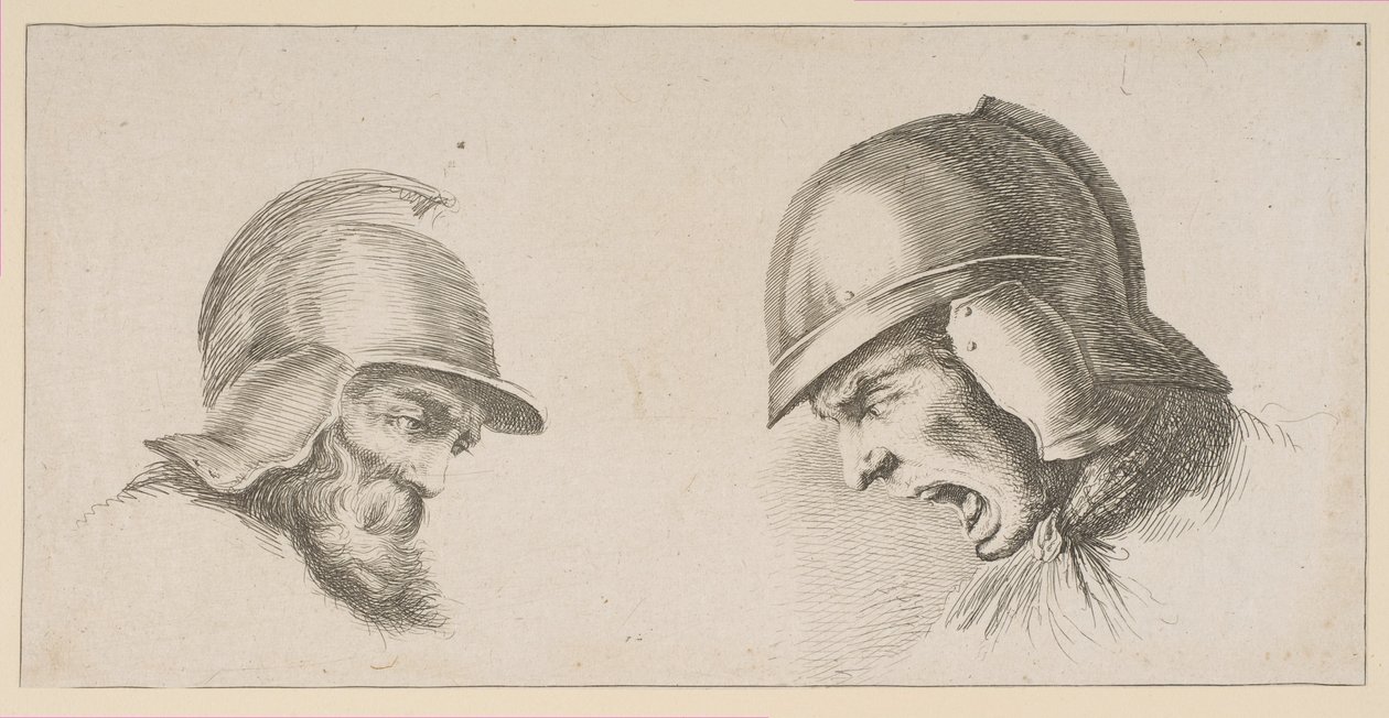 To ledere af gamle soldater, efter 1641. af Peregrine Lovell