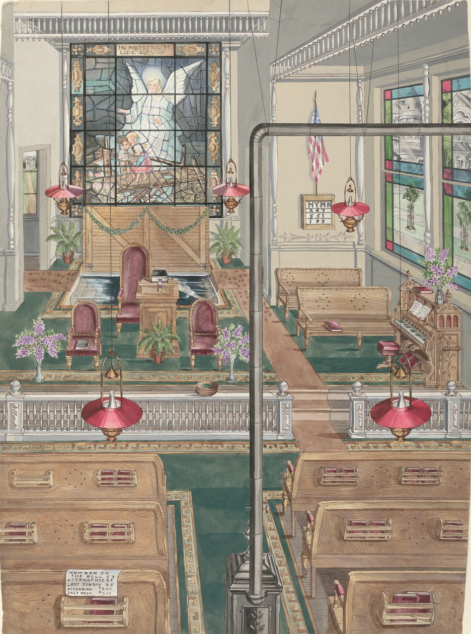 Baptistkirken, 1901 af Perkins Harnly
