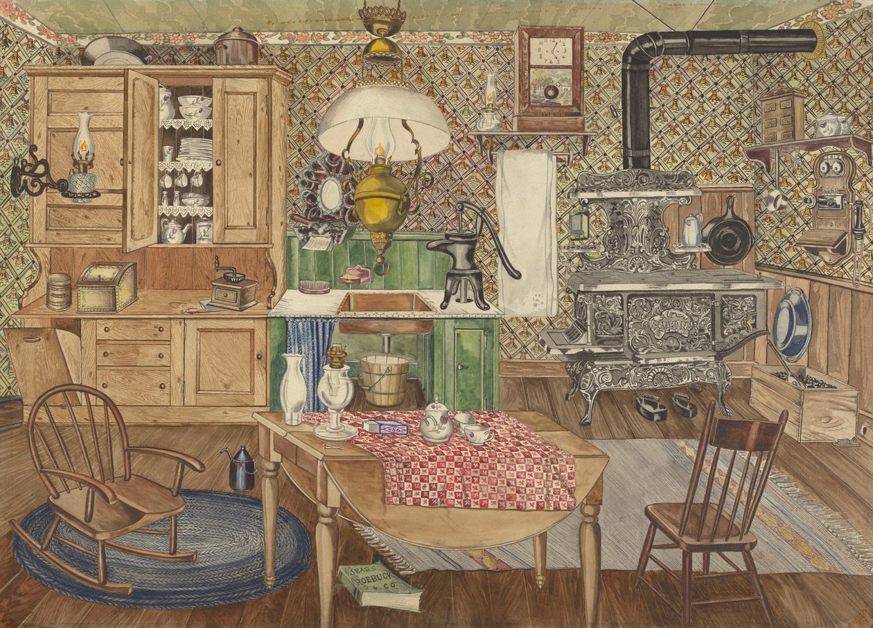 Landkøkken, 19351942. af Perkins Harnly