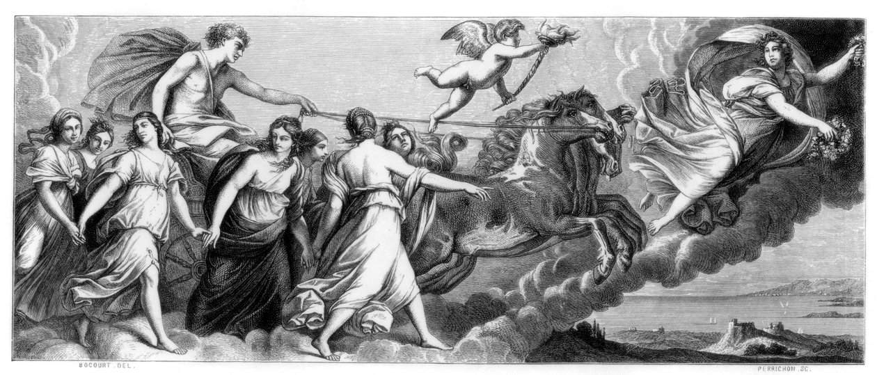 Aurora Dawn, 1613-1614 1870 af Perrichon