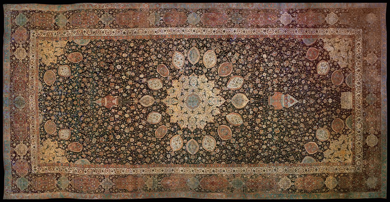 Ardabil-tæppe lavet til moskeen i Ardabil, Iran, 1530