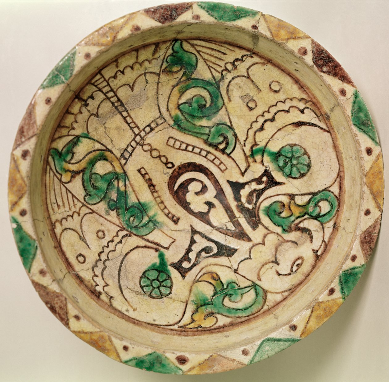 Skål (lertøj) af Persian School