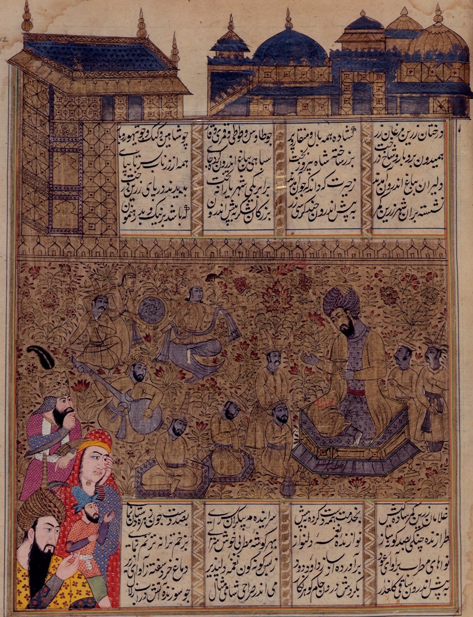 Tilføj 19766 fol.342 Dal, der lytter til musikere, fra 