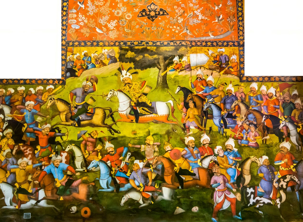 Slaget ved Taher-Abad eller Slaget ved Merv med Shah Ismail I