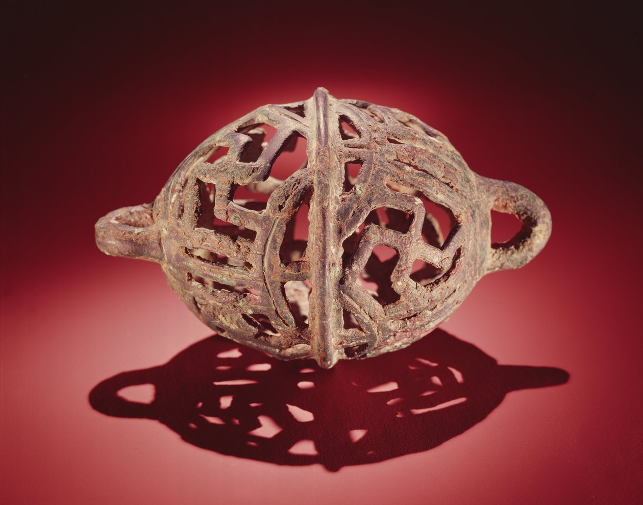 Vognklokke, fra Luristan, Iran (bronze) af Persian School
