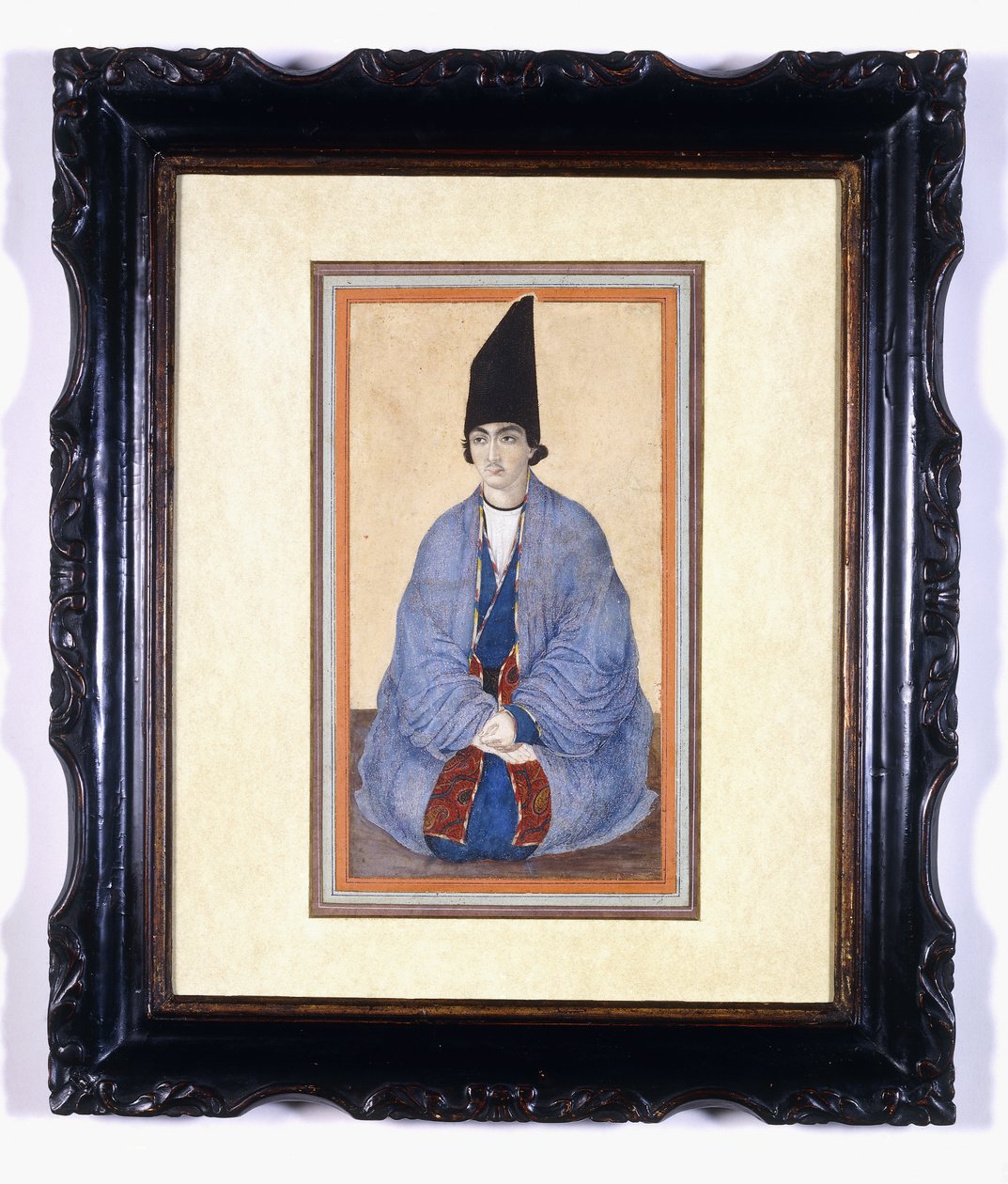 Portræt af en ung Qajar-prins, ca. 1850 af Persian School