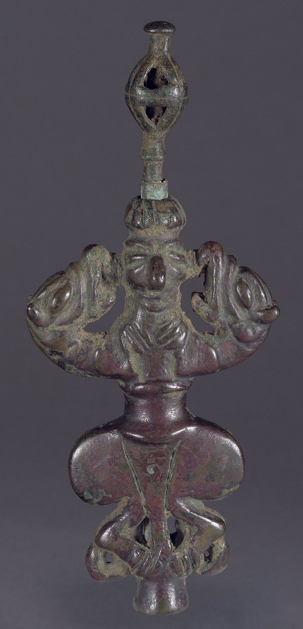 Standard finiale, ca. 1000 f.Kr. (bronze) af Persian School