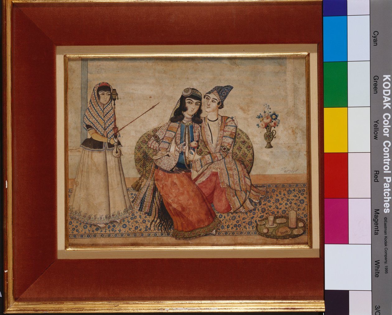 To elskende, 1838 af Persian School