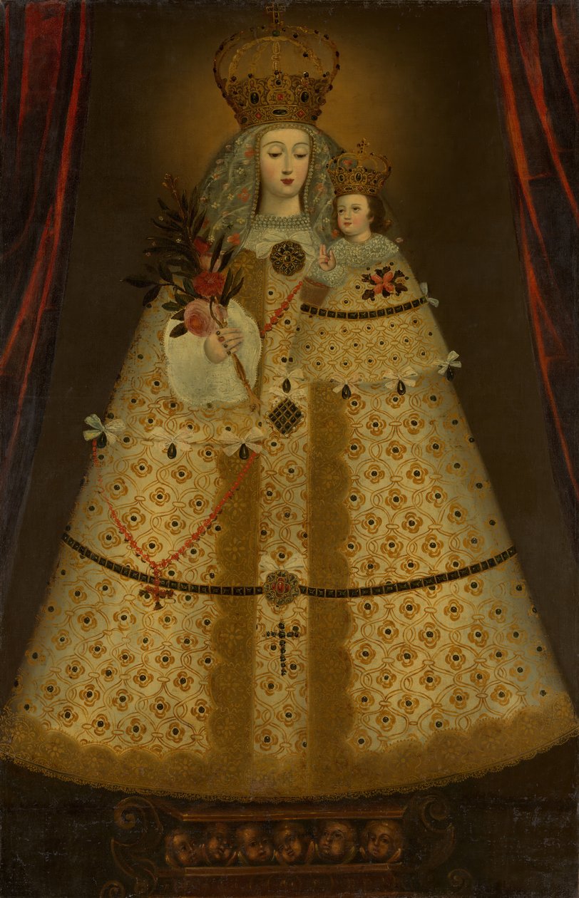 Vor Frue af Guápulo, 1700-tallet. af Peruvian