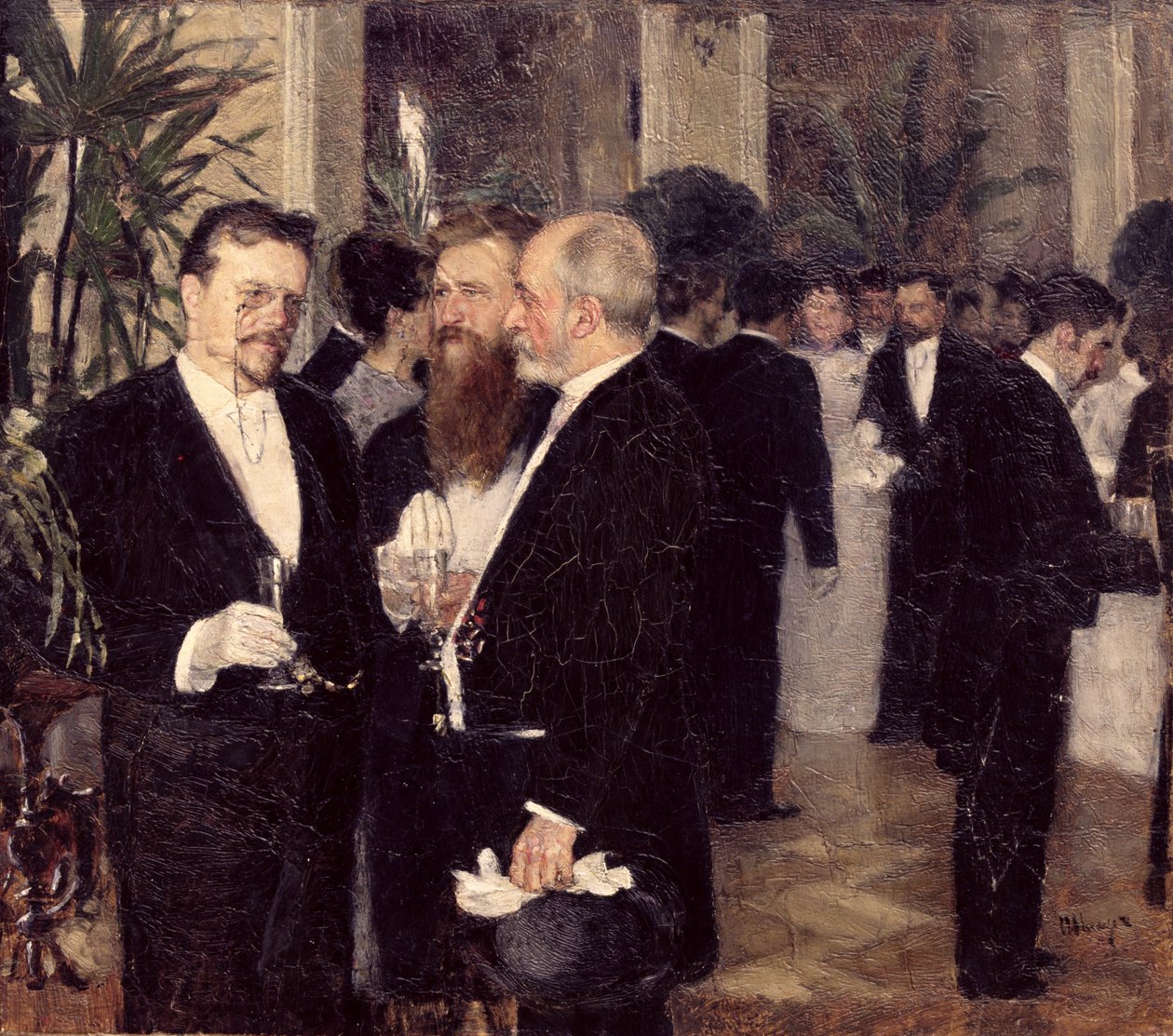 Til ballet, 1900 af Peter Alexandrovich Nilus