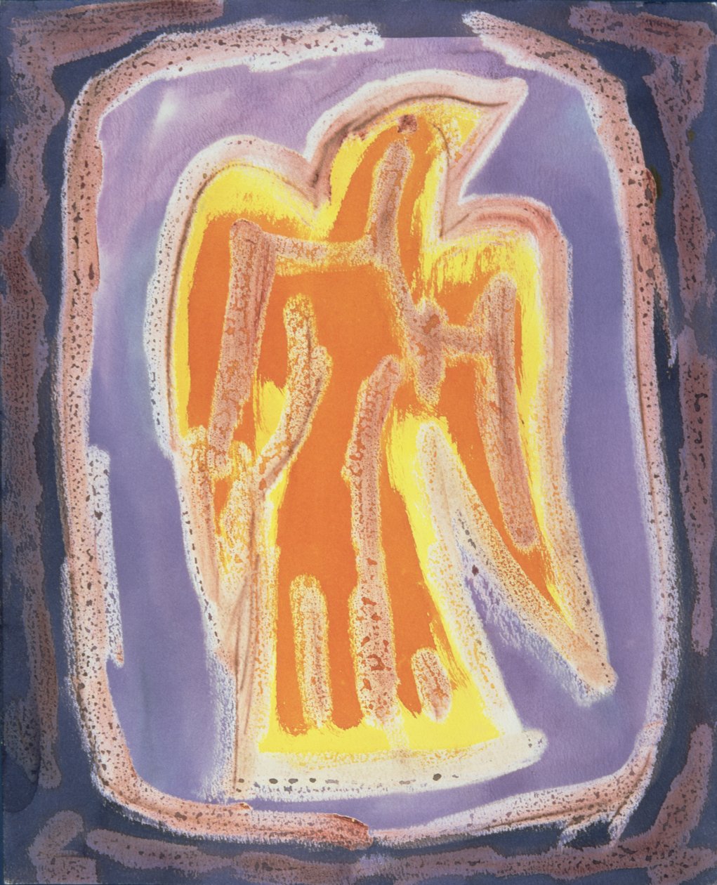Vedlagt formular, 1990 (blandet medier på papir) af Peter Davidson