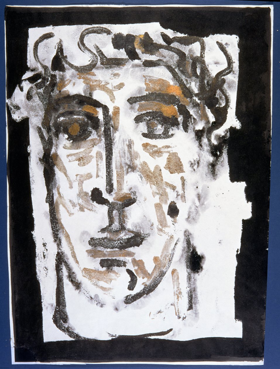 Head, 1992 (monoprint) af Peter Davidson