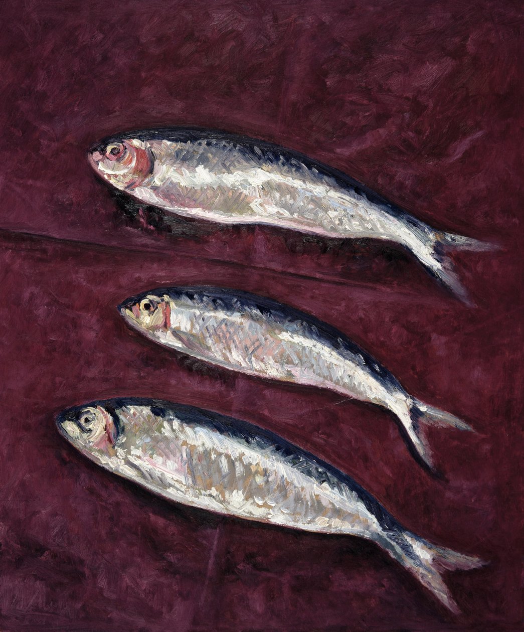 Tre fisk, 1997 af Peter Davidson