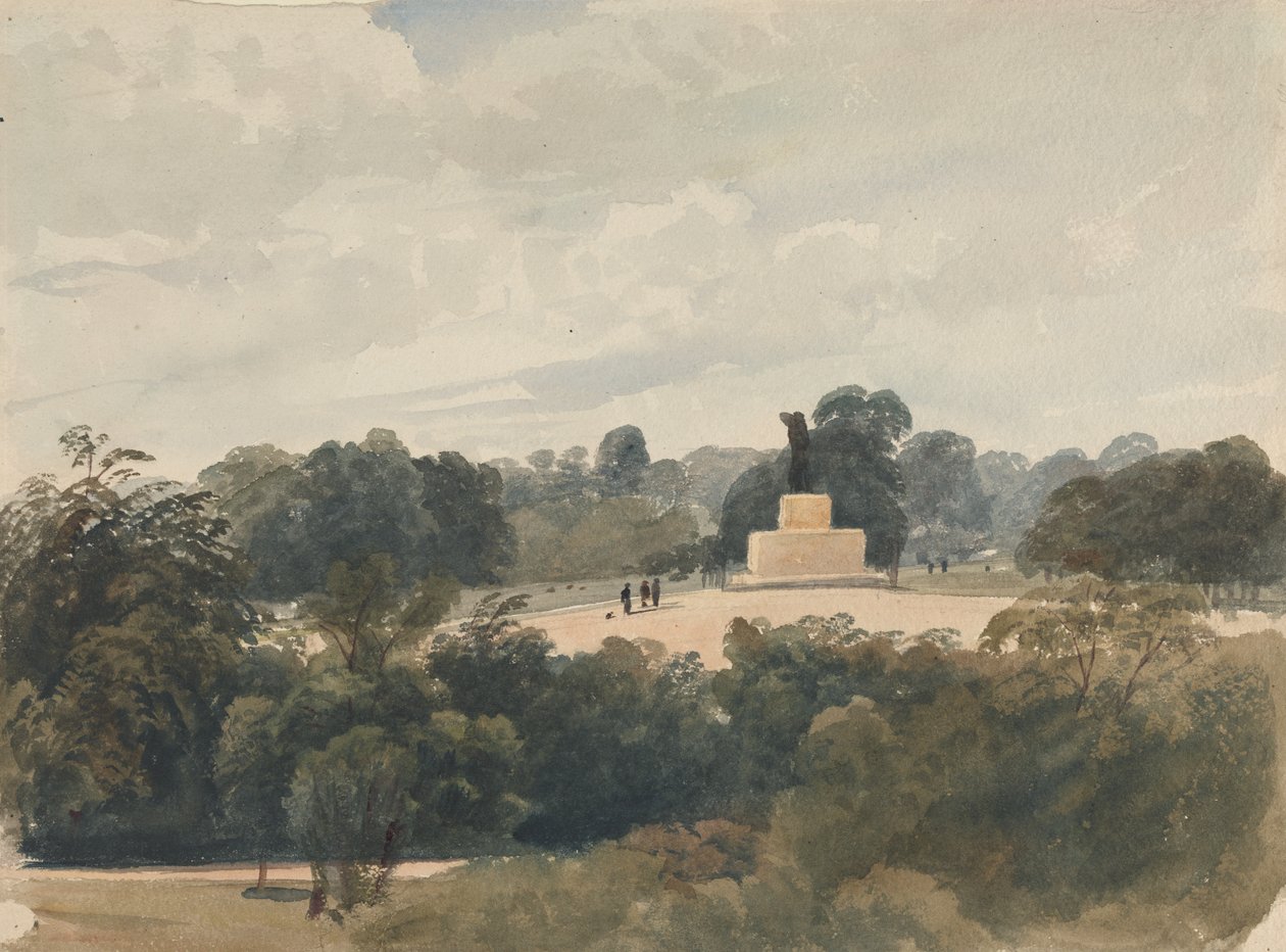 Achilles -statuen, Hyde Park, London af Peter de Wint